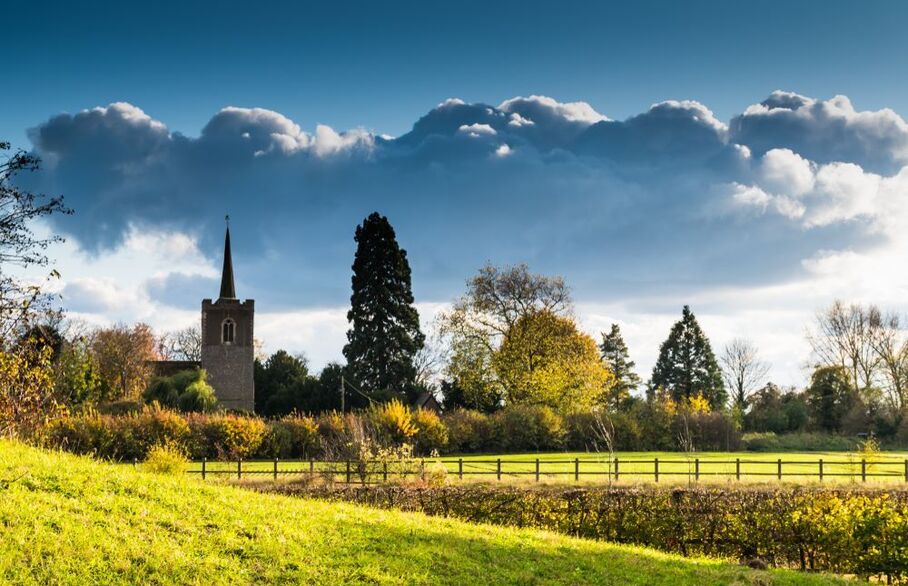 A field in Bishop's Stortford