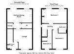 Floorplan for Plot 32, The Coltford, Tudor Park