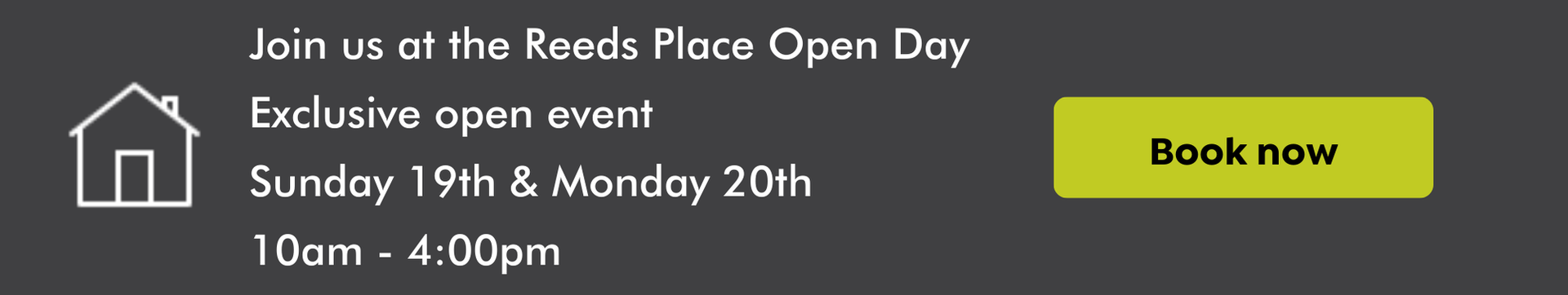 Reeds place open day