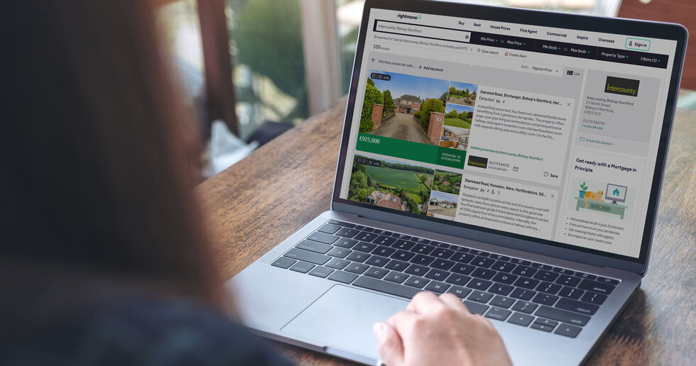 Intercounty properties on Rightmove property portal