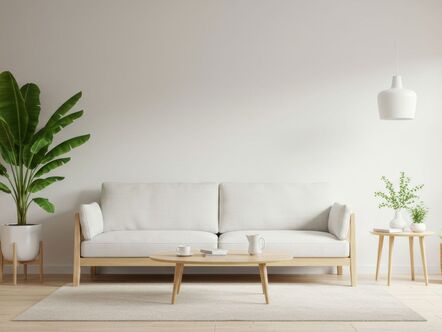 Modern couch with seating
